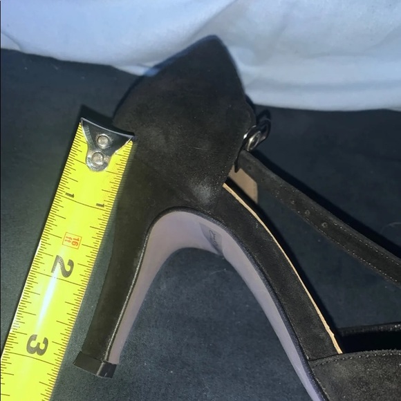 PAUL GREEN~~~ BLACK SUEDE HEELS - Picture 6 of 6